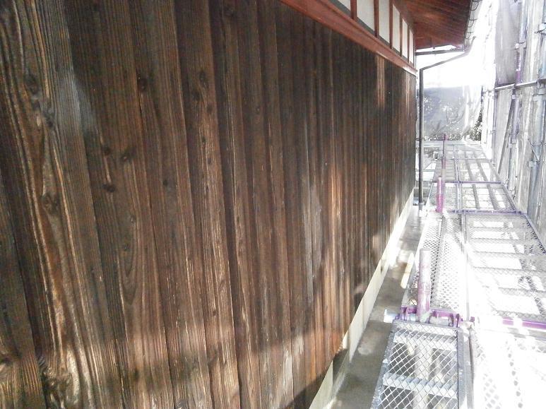 杉板壁作業前２−１.JPG